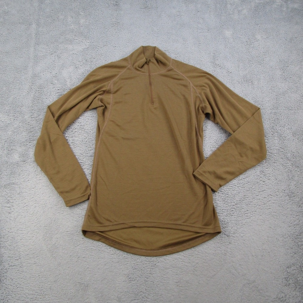 Beyond Clothing CLS-PCU Base Line L1B Quarter Zip Pullover Coyote Brown Mens M-R